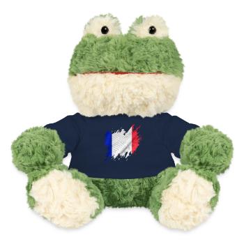 Flagge Frankreichs, zerrissen Stil - MiniFeet® Frosch Torge - French Navy - Vorne