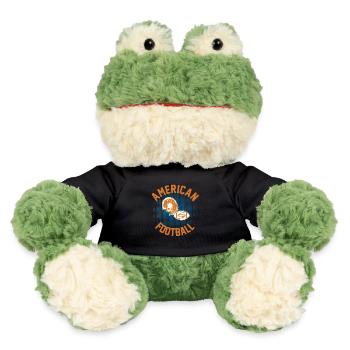American Football Fan Game Day Sports Lovers - MiniFeet® Frog Torge - black - Front