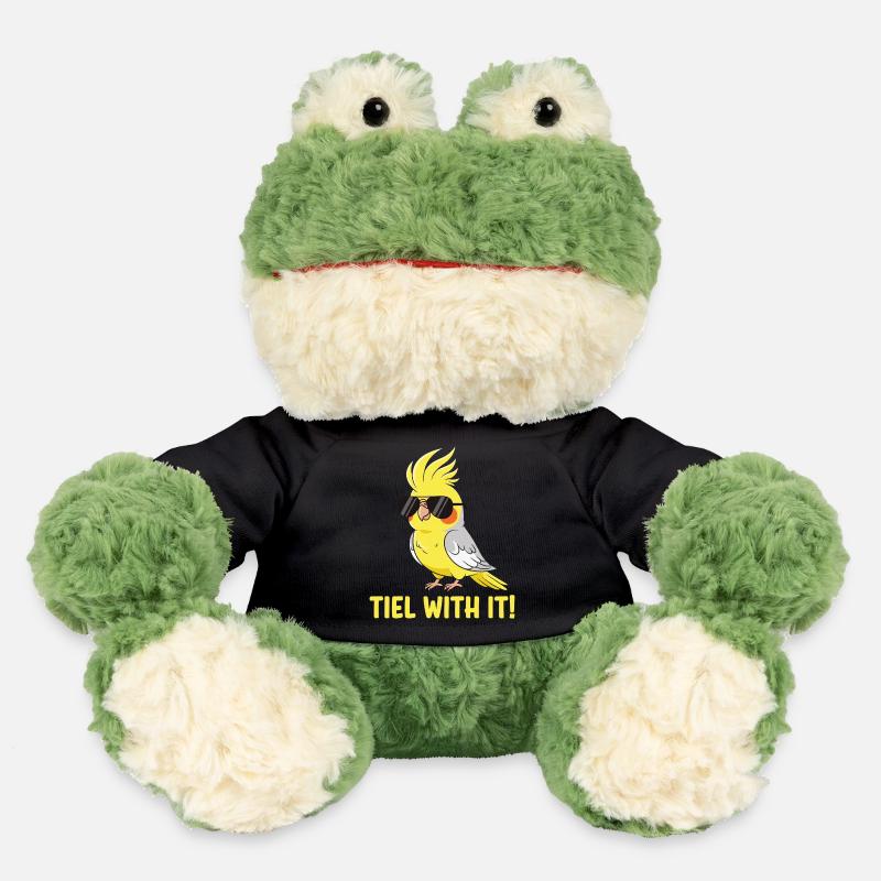 Calopsitte Perruche Humour Oiseau - Grenouille Torge MiniFeet® - noir