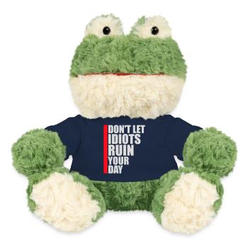 Don't Let Idiots Ruin Your Day Funny Sarcastic - MiniFeet® Frog Torge - french navy - Front