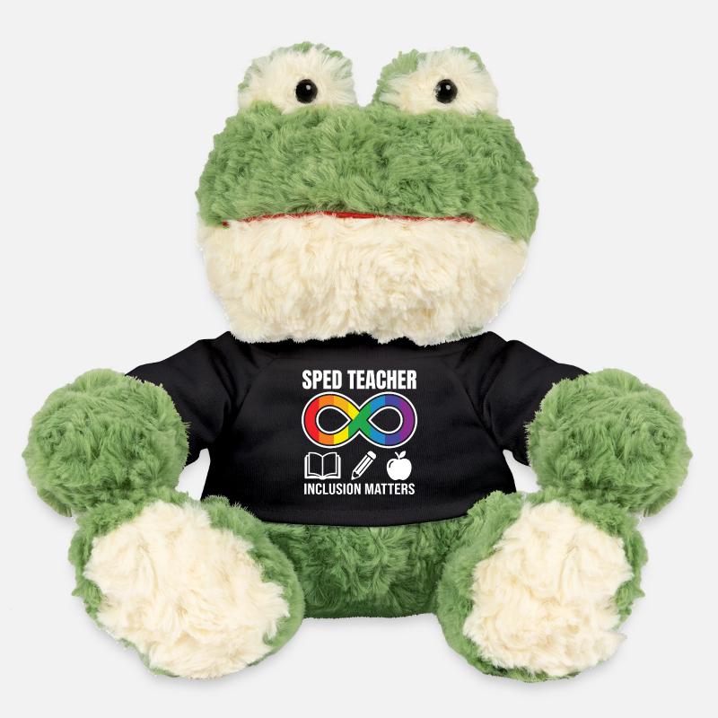 SPED Teacher Inclusion Matters - MiniFeet® Frog Torge - black