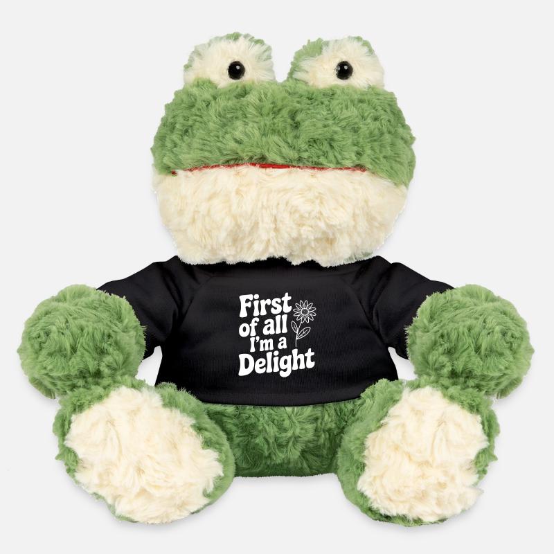 Zunächst einmal bin ich eine Freude - MiniFeet® Frosch Torge - Schwarz