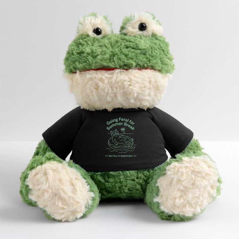 Professeur des vacances d’été du chat drôle qui devient sauvage Grenouille Torge MiniFeet®