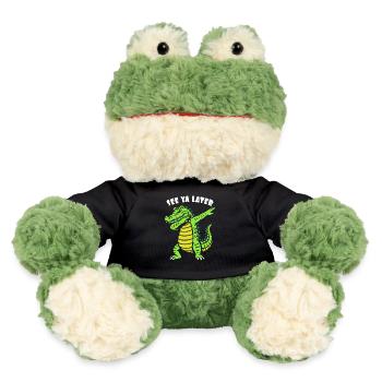 See ya later - Alligator dabbing - Krokodil - MiniFeet® Frosch Torge - Schwarz - Vorne