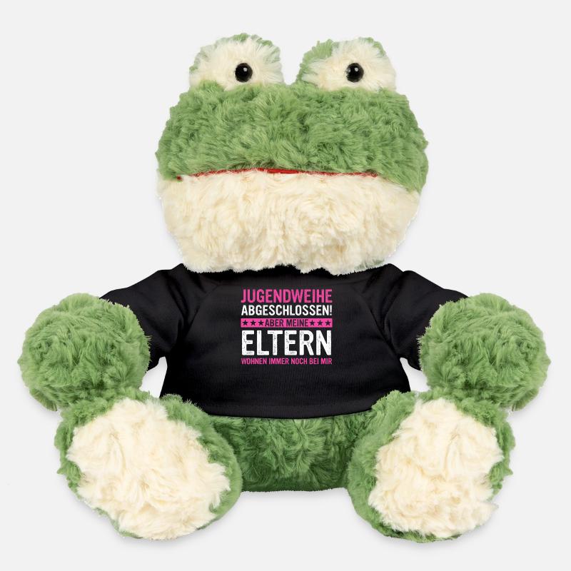 Jugendweihe Mädchen Junge Erwachsen - MiniFeet® Frosch Torge - Schwarz