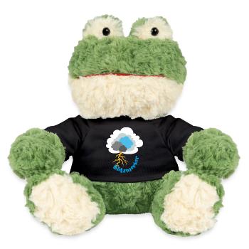 Blitz Gewitter Wolke Sturm Meteorologie - MiniFeet® Frosch Torge - Schwarz - Vorne