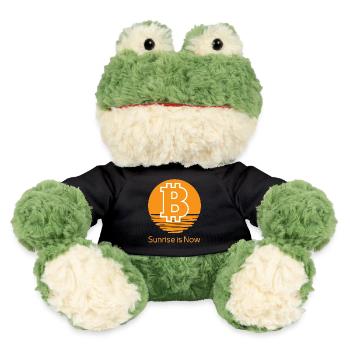 Le bitcoin - Grenouille Torge MiniFeet® - noir - Devant