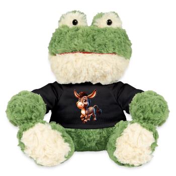 Esel-Maultier - MiniFeet® Frosch Torge - Schwarz - Vorne