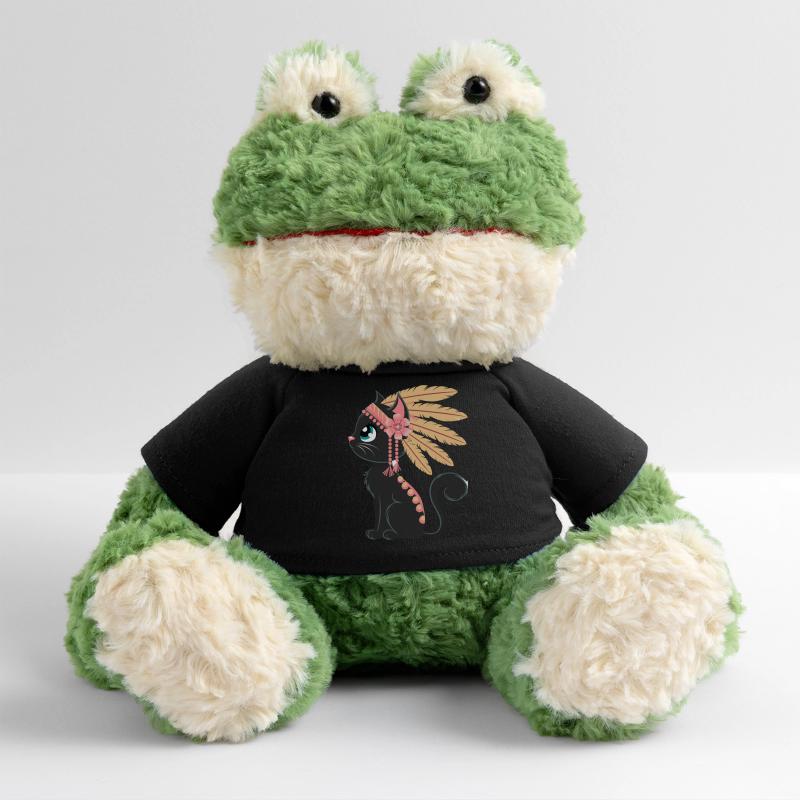 Boho Feder Katze MiniFeet® Frosch Torge