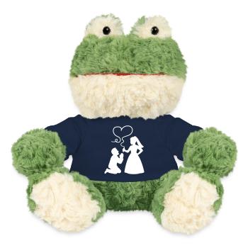 Brautpaar Ehepaar Hochzeit - MiniFeet® Frosch Torge - French Navy - Vorne