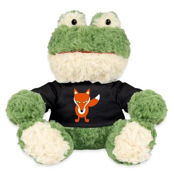 fuchs tier lustig - MiniFeet® Frosch Torge - Schwarz - Vorne