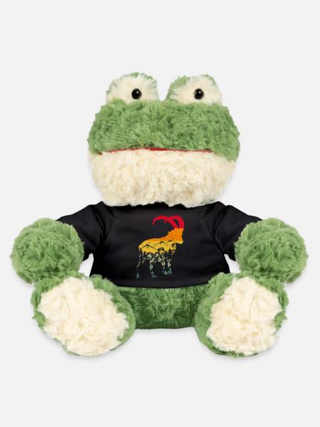 Steinbock, Wandern, Berge - MiniFeet® Frosch Torge - Schwarz