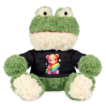Liebe ist eine Bärennotwendigkeit - MiniFeet® Frosch Torge - Schwarz - Vorne