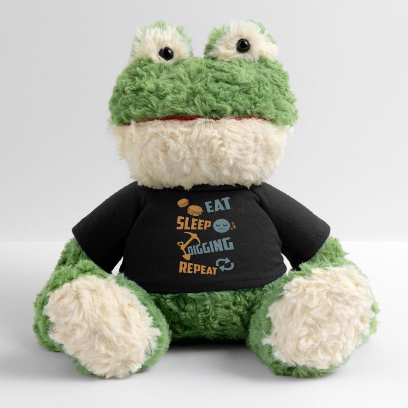 Eating, sleeping, digging, repeating MiniFeet® Frog Torge