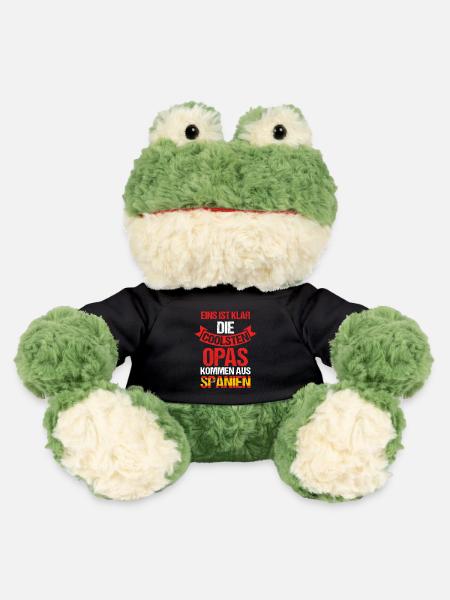Spanier Opa Großvater Spanien - MiniFeet® Frosch Torge - Schwarz