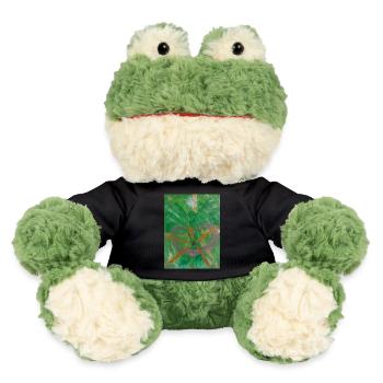 Archangel Raphael Healer Angel - MiniFeet® Frog Torge - black - Front