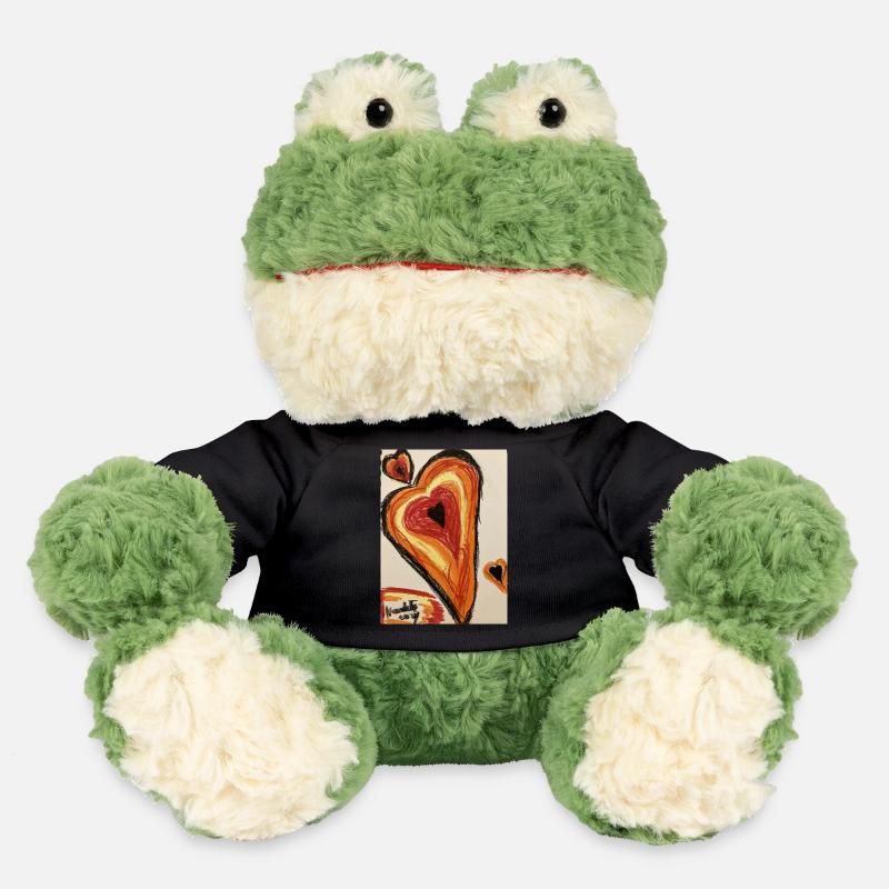 Cœur chaleureux - Grenouille Torge MiniFeet® - noir