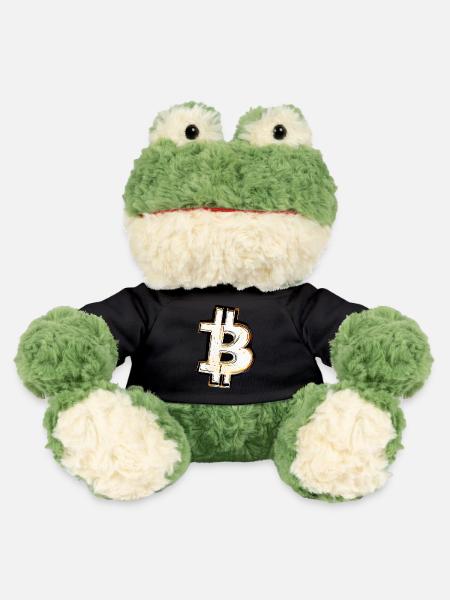 Bitcoin modern B - MiniFeet® Frosch Torge - Schwarz