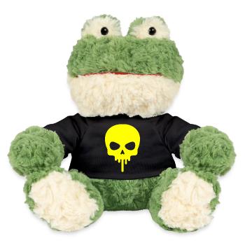 Neon Skull Dripping - MiniFeet® Frog Torge - black - Front