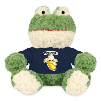 Kawaii Banane Cartoon Aufdruck - MiniFeet® Frosch Torge - French Navy - Vorne