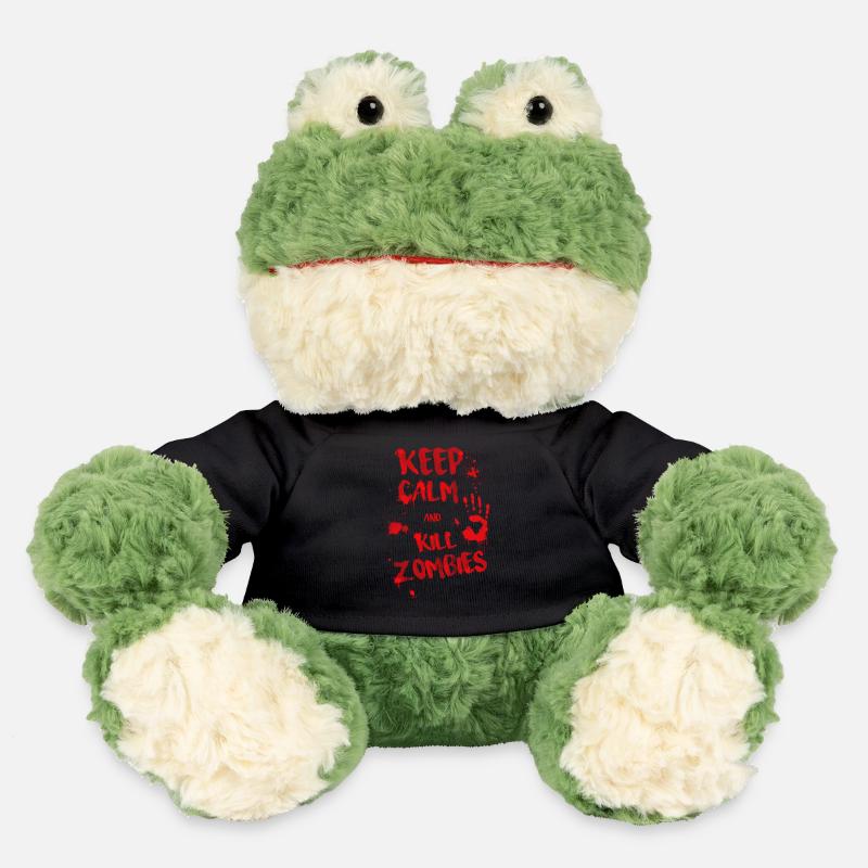 keep calm and kill zombies - MiniFeet® Frog Torge - black
