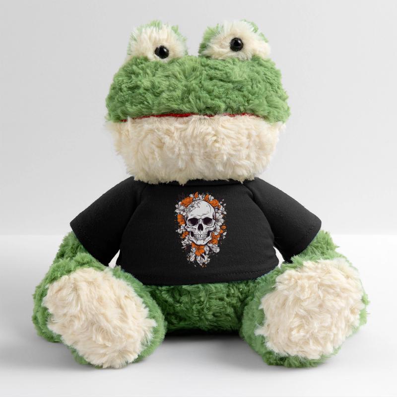 Skull with flowers MiniFeet® Frog Torge