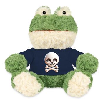 Friendly Skull and Crossbones - MiniFeet® Frog Torge - french navy - Front