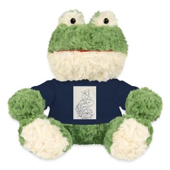 Labyrinthe en boucle de chemins - Grenouille Torge MiniFeet® - bleu marine - Devant