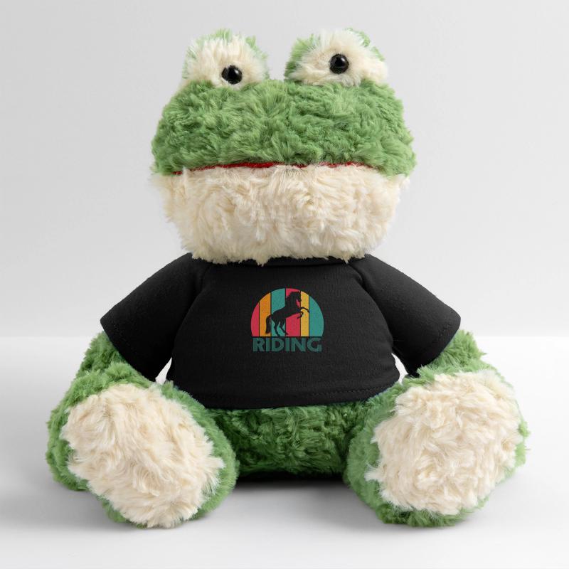 Pferde Reiter Retro Vintage Design MiniFeet® Frosch Torge