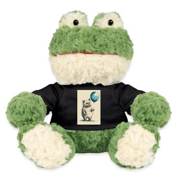 Cat Kitten Cat Animal Cat Balloon - MiniFeet® Frog Torge - black - Front