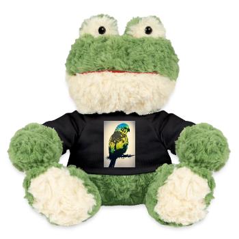 Budgerigar Parakeet Bird Cockatiel - MiniFeet® Frog Torge - black - Front