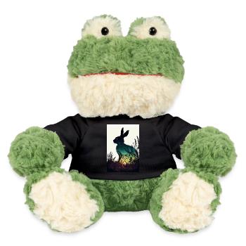Lapin lapin animal animal de compagnie Silhouette de lapin - Grenouille Torge MiniFeet® - noir - Devant