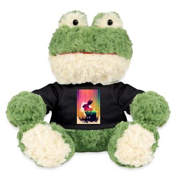 Lapin lapin animal animal de compagnie Silhouette de lapin - Grenouille Torge MiniFeet® - noir - Devant