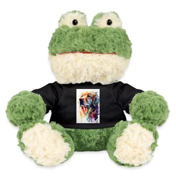 Golden Retriever Dog Couleur - Grenouille Torge MiniFeet® - noir - Devant