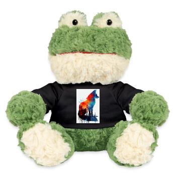 Fuchs Füchse Tier Animals - MiniFeet® Frosch Torge - Schwarz - Vorne