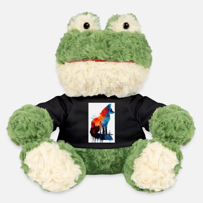 Renards Renards animaux - Grenouille Torge MiniFeet® - noir