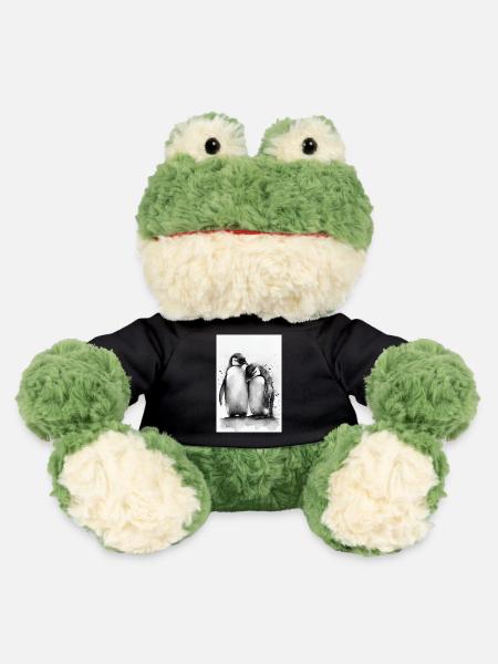 Manchots Manchots Aquarelles d’animaux - Grenouille Torge MiniFeet® - noir