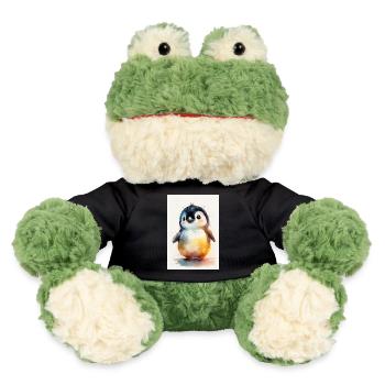 Pingouins Pingouins Aquarelle d’Animal - Grenouille Torge MiniFeet® - noir - Devant