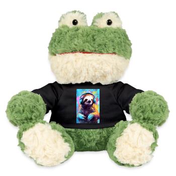 Paresseux paresseux dormant paresseux coloré - Grenouille Torge MiniFeet® - noir - Devant