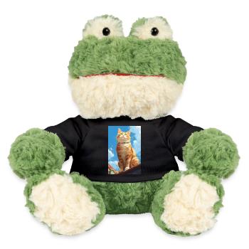 Chat Chat Amoureux Chaton Propriétaire Chaton - Grenouille Torge MiniFeet® - noir - Devant