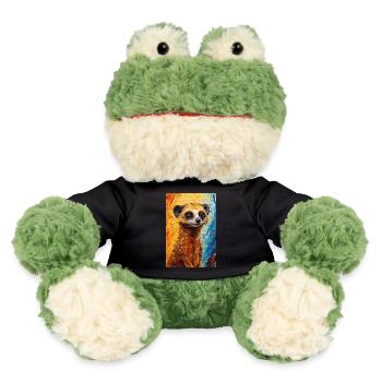 Suricate Animal Erdmann Coloré - Grenouille Torge MiniFeet® - noir - Devant