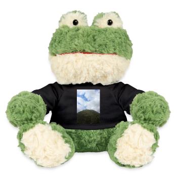 Montagnes de montagne Paysage de montagne Poster - Grenouille Torge MiniFeet® - noir - Devant