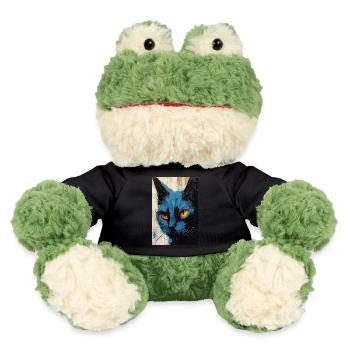 Chat, Amoureux Des Chats, Propriétaire De Chat, Chaton - Grenouille Torge MiniFeet® - noir - Devant