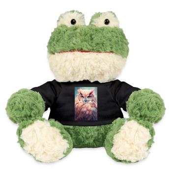 Owl, Bird, Animal, Owls, Animal - MiniFeet® Frog Torge - black - Front