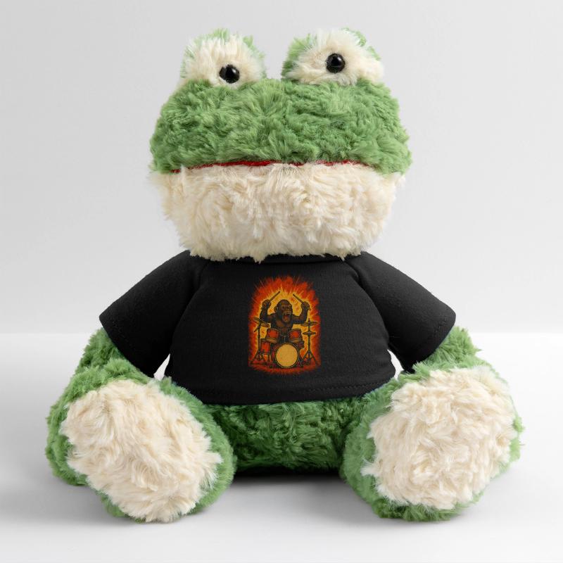Monkey drummer on fire MiniFeet® Frog Torge