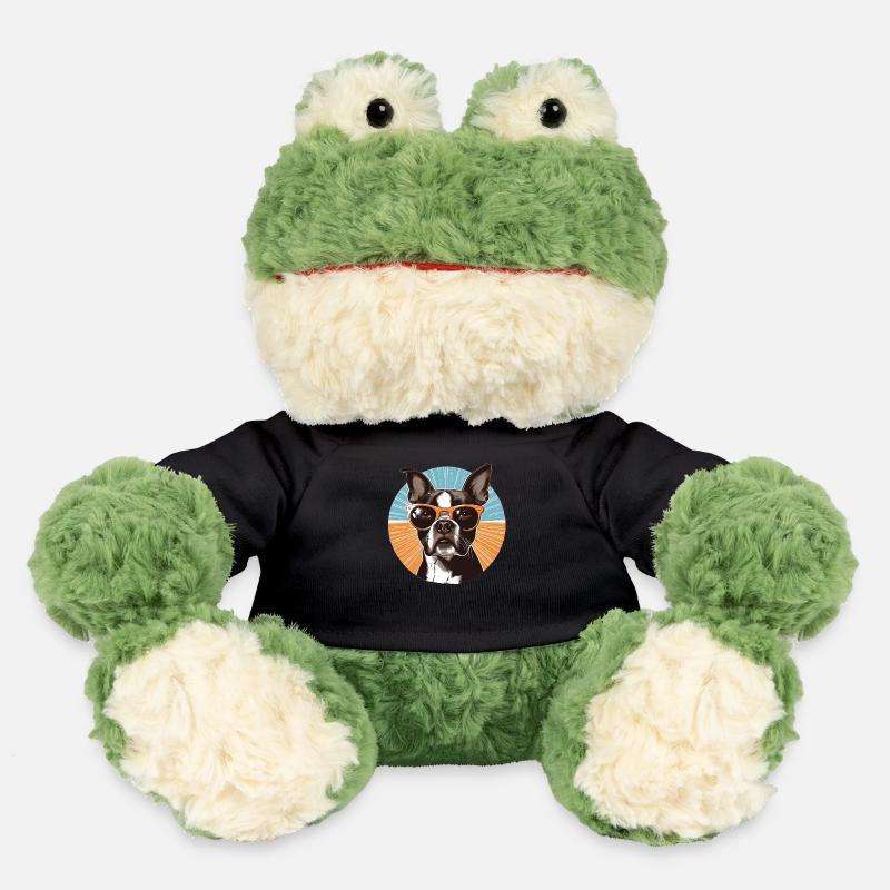 Boston Terrier - MiniFeet® Frog Torge - black