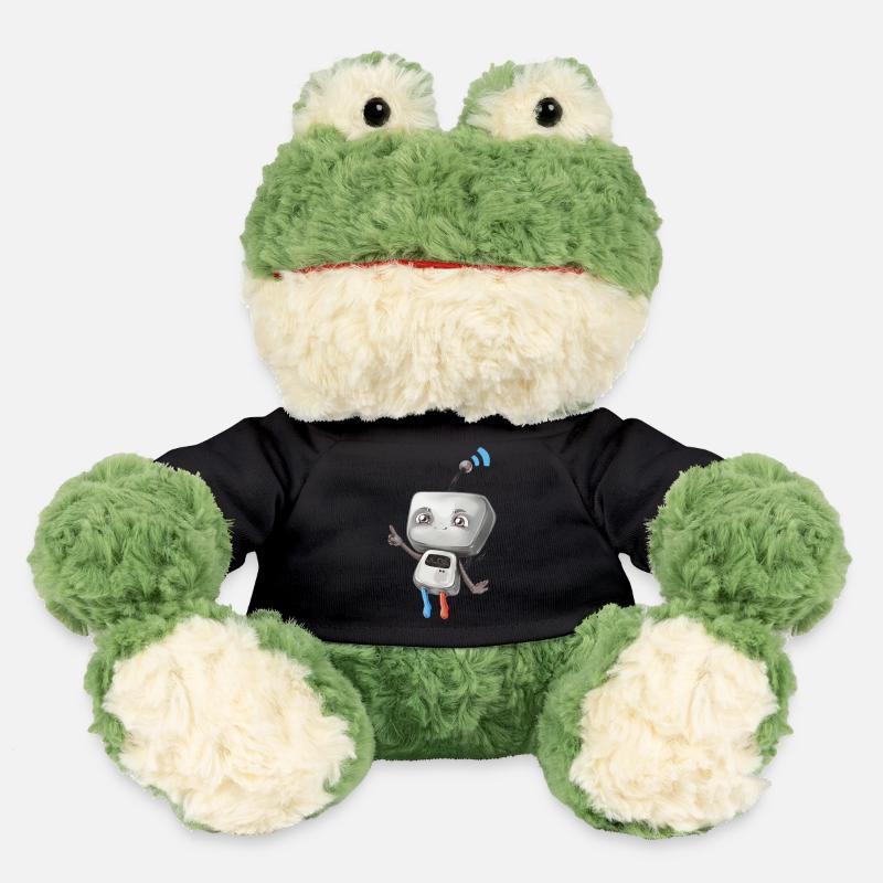 Small robot - MiniFeet® Frog Torge - black