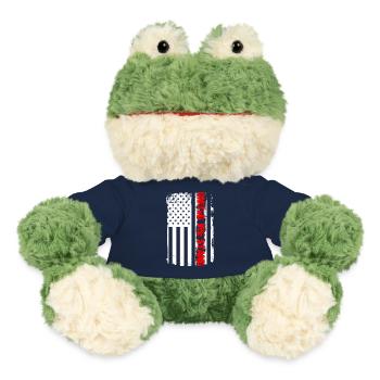 Amerikanische Flagge mit AMERICAN - MiniFeet® Frosch Torge - French Navy - Vorne