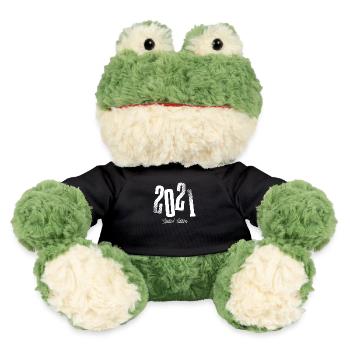 2021 Jahrgang Geburtstag Baujahr Geboren - MiniFeet® Frosch Torge - Schwarz - Vorne