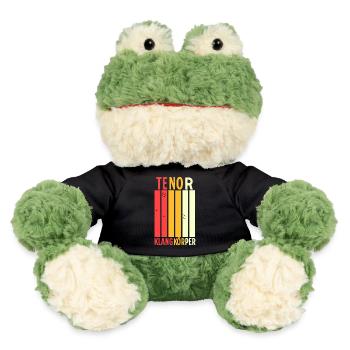 Chor Begeisterung: Tenor Klangkörper - MiniFeet® Frosch Torge - Schwarz - Vorne